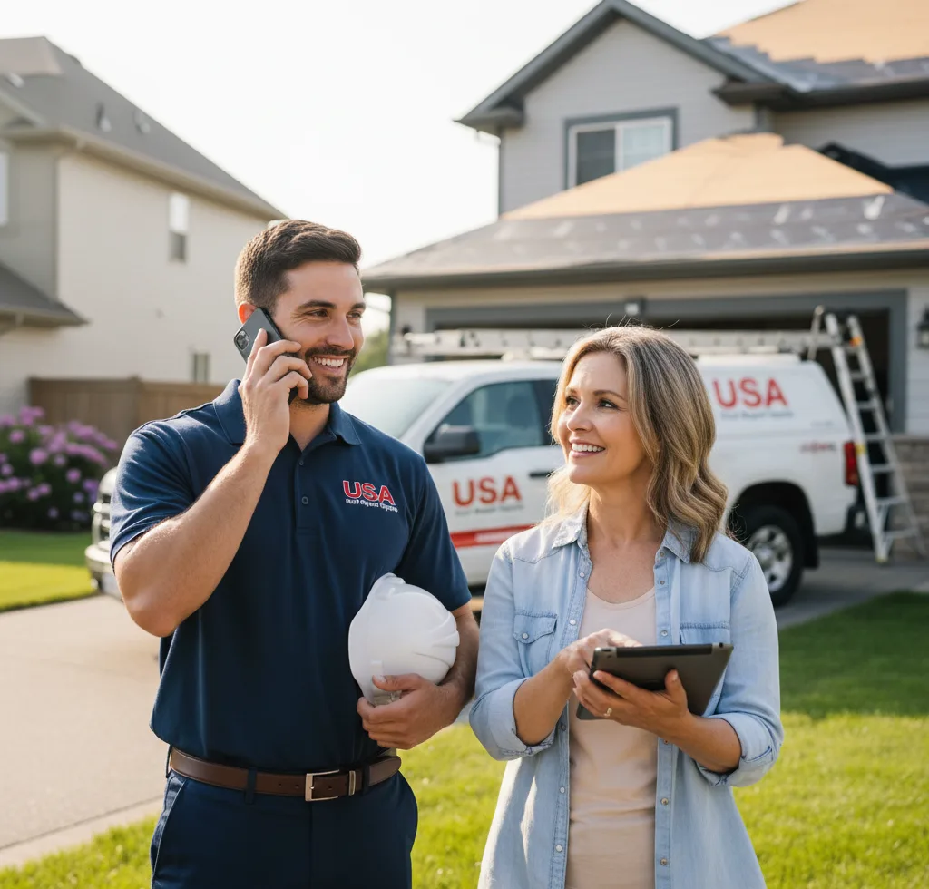 USA Roof Repair Experts customer support in Cannon Falls
